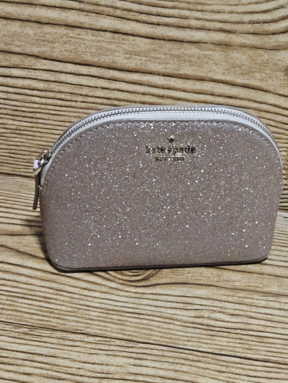 Kate Spade Champagne Zip Pouch